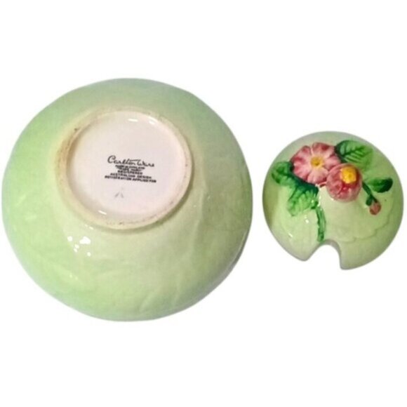 Vintage Assorted Lot of 7 Carlton Ware Plates Bowls Dishes Spoons Mid-Century - Picture 12 of 14